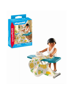PM71878,Playmobil - Figurina femeie cu masa de calcat