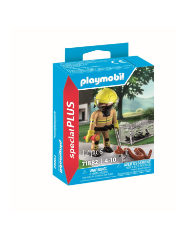 PM71882,Playmobil - Figurina salvator de serpi