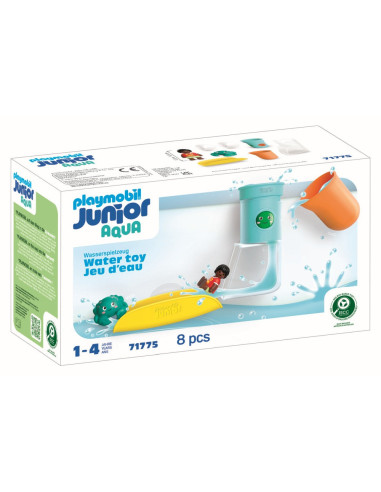 PM71775,Playmobil - Junior Aqua dezvoltare prin joaca Rezervor de apa cu tobogan