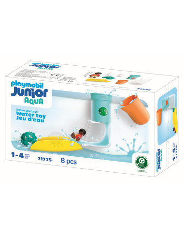 PM71775,Playmobil - Junior Aqua dezvoltare prin joaca Rezervor de apa cu tobogan