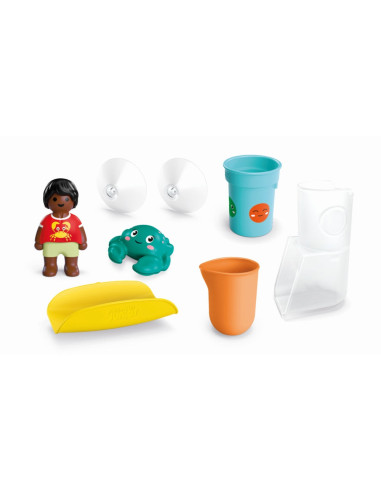 PM71775,Playmobil - Junior Aqua dezvoltare prin joaca Rezervor de apa cu tobogan