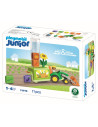 PM71773,Playmobil - Junior dezvoltare prin joaca Tractor cu incarcatura si semanatoare