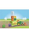 PM71773,Playmobil - Junior dezvoltare prin joaca Tractor cu incarcatura si semanatoare
