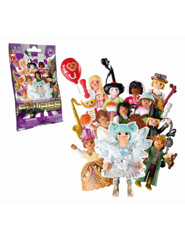 PM71890,Playmobil - Figurine fete seria 28 cu accesorii interschimbabile pentru creativitate nelimitata