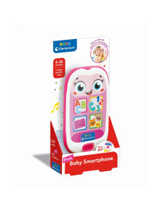 CL17939,Clementoni - Smartphone roz interactiv cu multe efecte de sunet 2