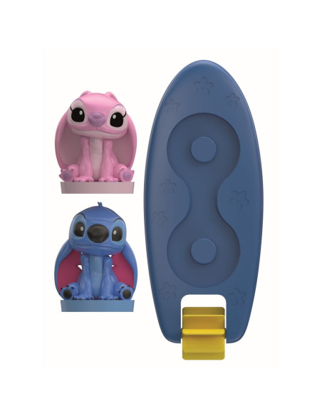 CL17627,Clementoni - Placa de surf plutitoare cu figurine Stitch si Angel
