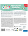CL17630,Clementoni - Set de joaca educational Soft Clemmy Unicorn cu 10 cuburi de constructie moi si lavabile