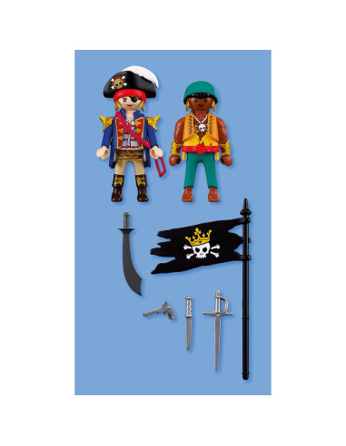 PM72024,Playmobil - Set 2 figurine pirati