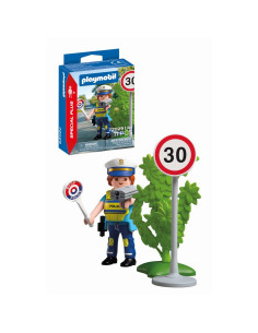 PM72029,Playmobil - Figurina politist cu radar 2