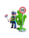 PM72029,Playmobil - Figurina politist cu radar