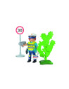 PM72029,Playmobil - Figurina politist cu radar