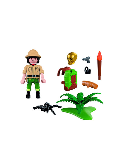 PM72033,Playmobil - Figurina aventurier cu accesorii