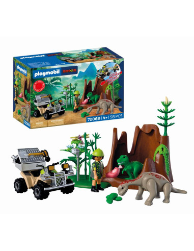 PM72069,Playmobil - Promo Pack Ascunzatoarea dinozaurilor