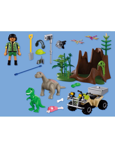 PM72069,Playmobil - Promo Pack Ascunzatoarea dinozaurilor