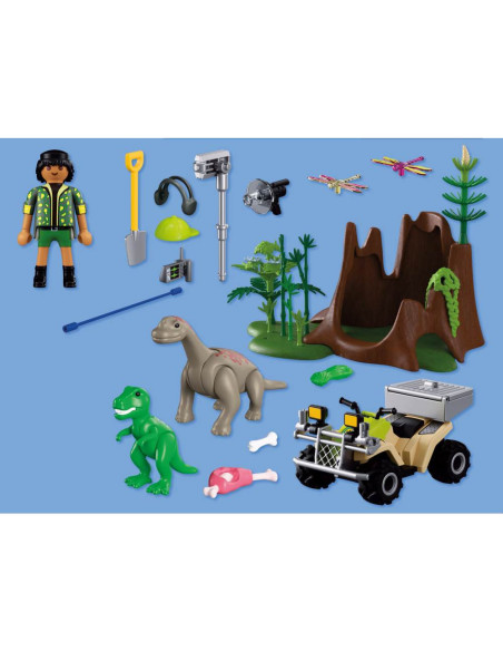 PM72069,Playmobil - Promo Pack Ascunzatoarea dinozaurilor