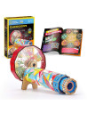 CUDS1090h,Cubic Fun - Puzzle 3D caleidoscop 96 piese