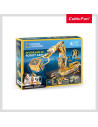 CUDS1092h,Cubic Fun - Puzzle 3D brat robotic hidraulic 185 piese