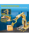 CUDS1092h,Cubic Fun - Puzzle 3D brat robotic hidraulic 185 piese