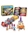 CUDS1099h,Cubic Fun - Puzzle 3D lansator de rachete si masinuta de curse 88 piese