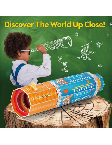 CUDS1122h,Cubic Fun - Puzzle 3D monocular 14 piese