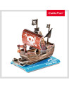 CUW3121h,Cubic Fun - Puzzle 3D nava pirati 22 piese