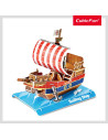 CUW3122h,Cubic Fun - Puzzle 3D nava cu panze 33 piese