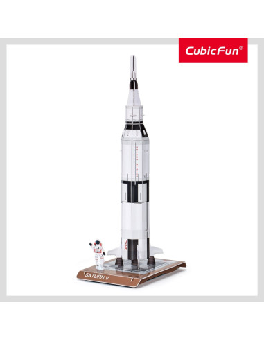 CUW3198,Cubic Fun - Puzzle 3D Saturn V 24 piese