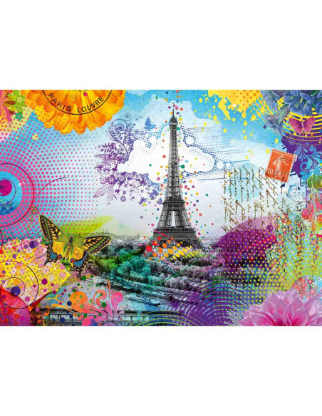 RVSPA00772,Ravensburger - Puzzle carte postala din Paris 500 piese