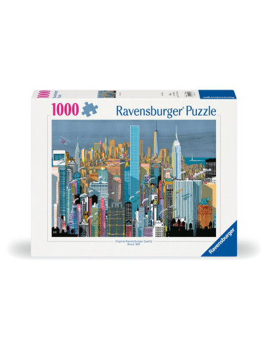 RVSPA00784,Ravensburger - Puzzle cladiri din New York 1000 piese