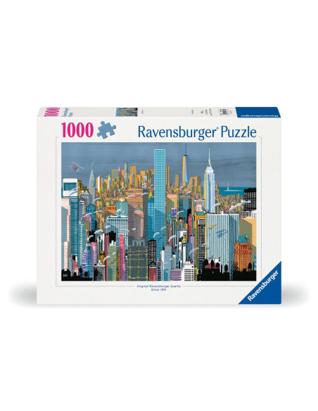 RVSPA00784,Ravensburger - Puzzle cladiri din New York 1000 piese