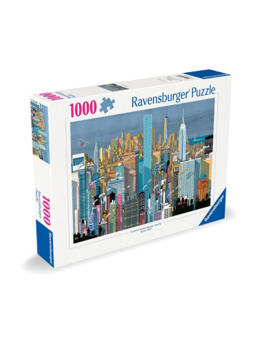 RVSPA00784,Ravensburger - Puzzle cladiri din New York 1000 piese