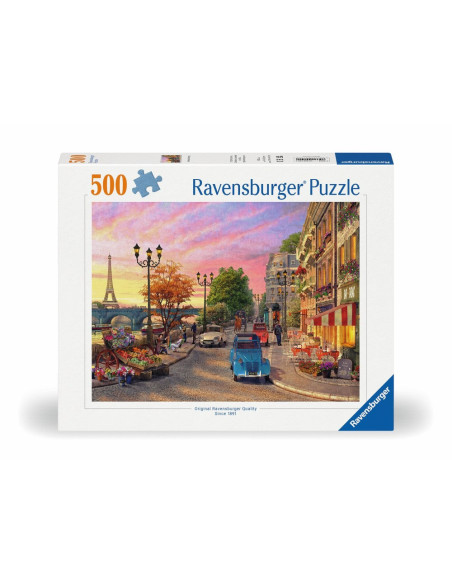 RVSPA00149,Ravensburger - Puzzle o seara in Paris 500 piese design nou