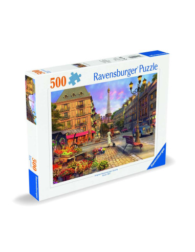 RVSPA00198,Ravensburger - Puzzle plimbare de seara 500 piese design nou