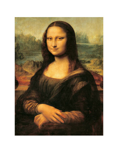 RVSPA00058,Ravensburger - Puzzle Leonardo da Vinci Mona Lisa 1000 piese design nou