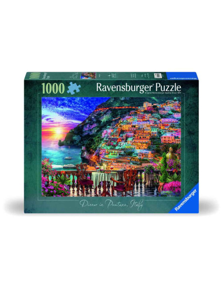 RVSPA00057,Ravensburger - Puzzle cina in Positano 1000 piese design nou