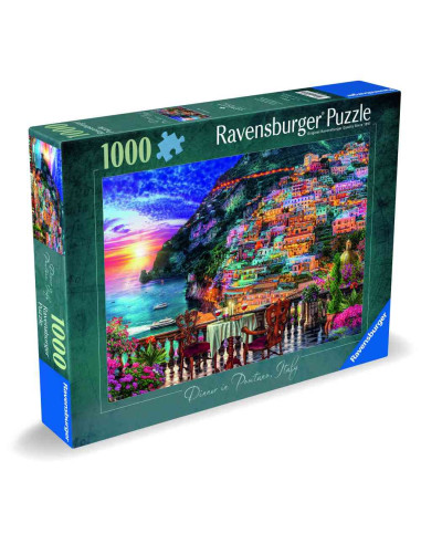 RVSPA00057,Ravensburger - Puzzle cina in Positano 1000 piese design nou