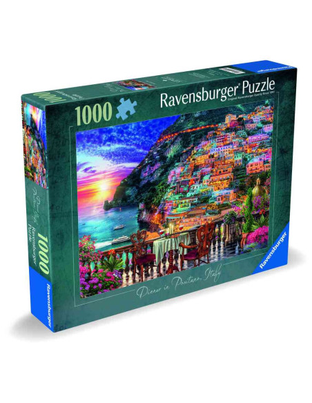 RVSPA00057,Ravensburger - Puzzle cina in Positano 1000 piese design nou