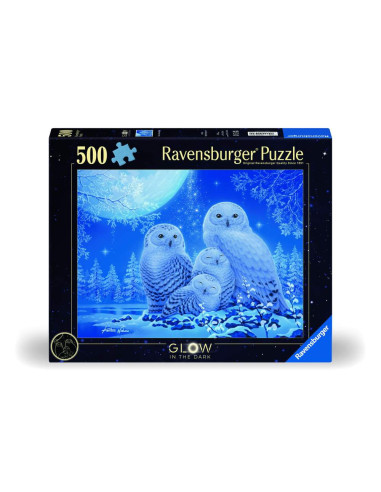 RVSPA00479,Ravensburger - Puzzle bufnite 500 piese lumineaza in intuneric design nou