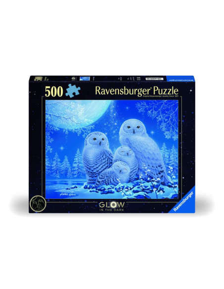 RVSPA00479,Ravensburger - Puzzle bufnite 500 piese lumineaza in intuneric design nou
