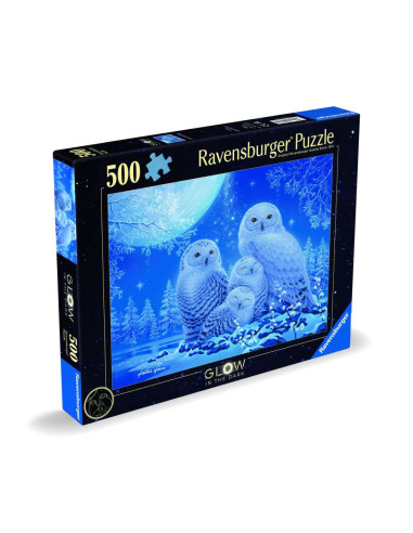 RVSPA00479,Ravensburger - Puzzle bufnite 500 piese lumineaza in intuneric design nou