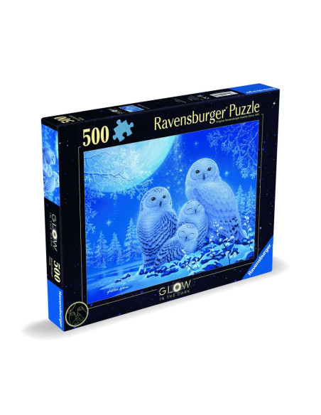 RVSPA00479,Ravensburger - Puzzle bufnite 500 piese lumineaza in intuneric design nou