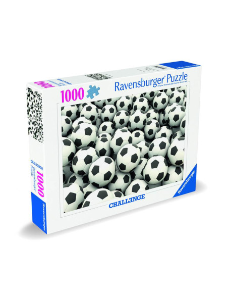 RVSPA00615,Ravensburger - Puzzle provocare mingi de fotbal 1000 piese design nou
