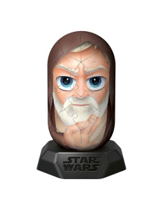 RVS3D01015,Ravensburger - Puzzle 3D Hylkies Star Wars Obi Wan Kenobi 54 piese 2