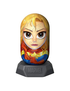 RVS3D01156,Ravensburger - Puzzle 3D Hylkies Marvel captain Marvel 54 piese 2