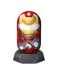 RVS3D01157,Ravensburger - Puzzle 3D Hylkies Marvel Iron man 54 piese