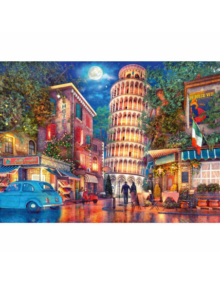 RVSPA00709,Ravensburger - Puzzle strazile din Pisa 500 piese design nou