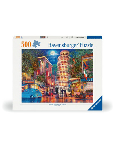 RVSPA00709,Ravensburger - Puzzle strazile din Pisa 500 piese design nou