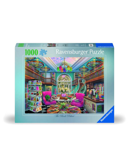 RVSPA00167,Ravensburger - Puzzle palatul cartilor 1000 piese design nou