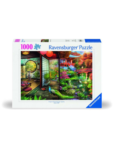 RVSPA00635,Ravensburger - Puzzle gradina japoneza 1000 piese design nou