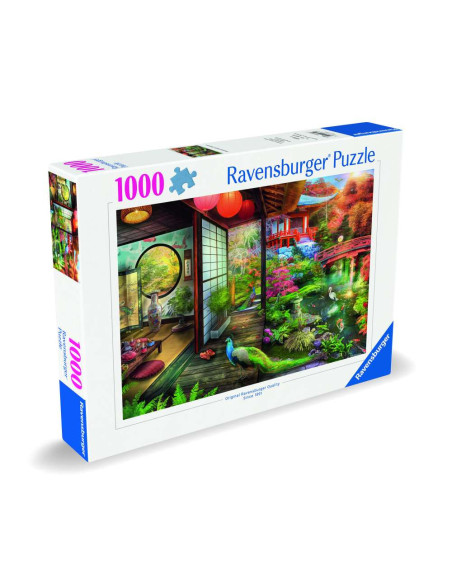 RVSPA00635,Ravensburger - Puzzle gradina japoneza 1000 piese design nou